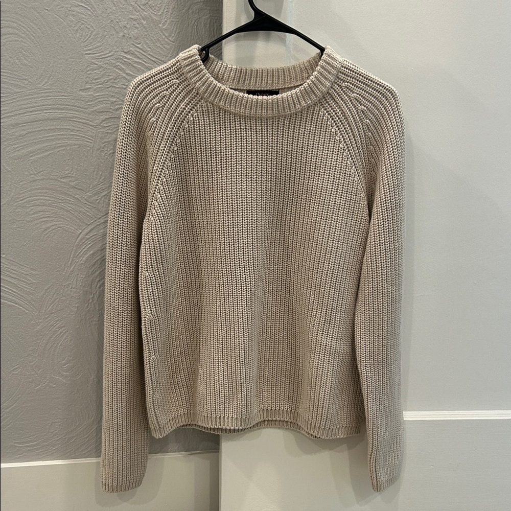 Quince Cotton Fisherman Sweater